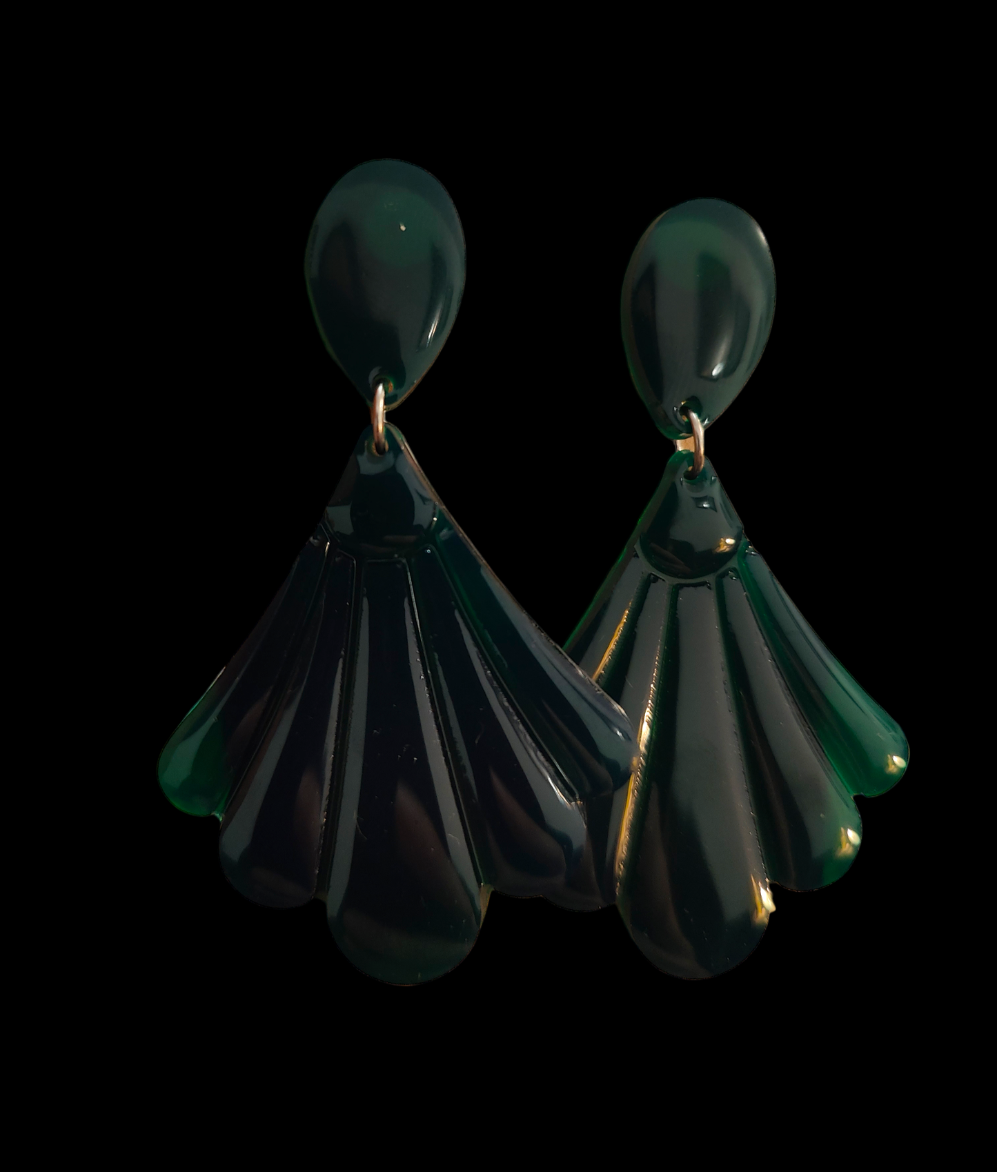 Pendientes abanico