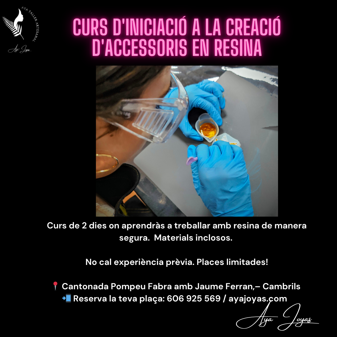 Curs d'Iniciació a la Resina