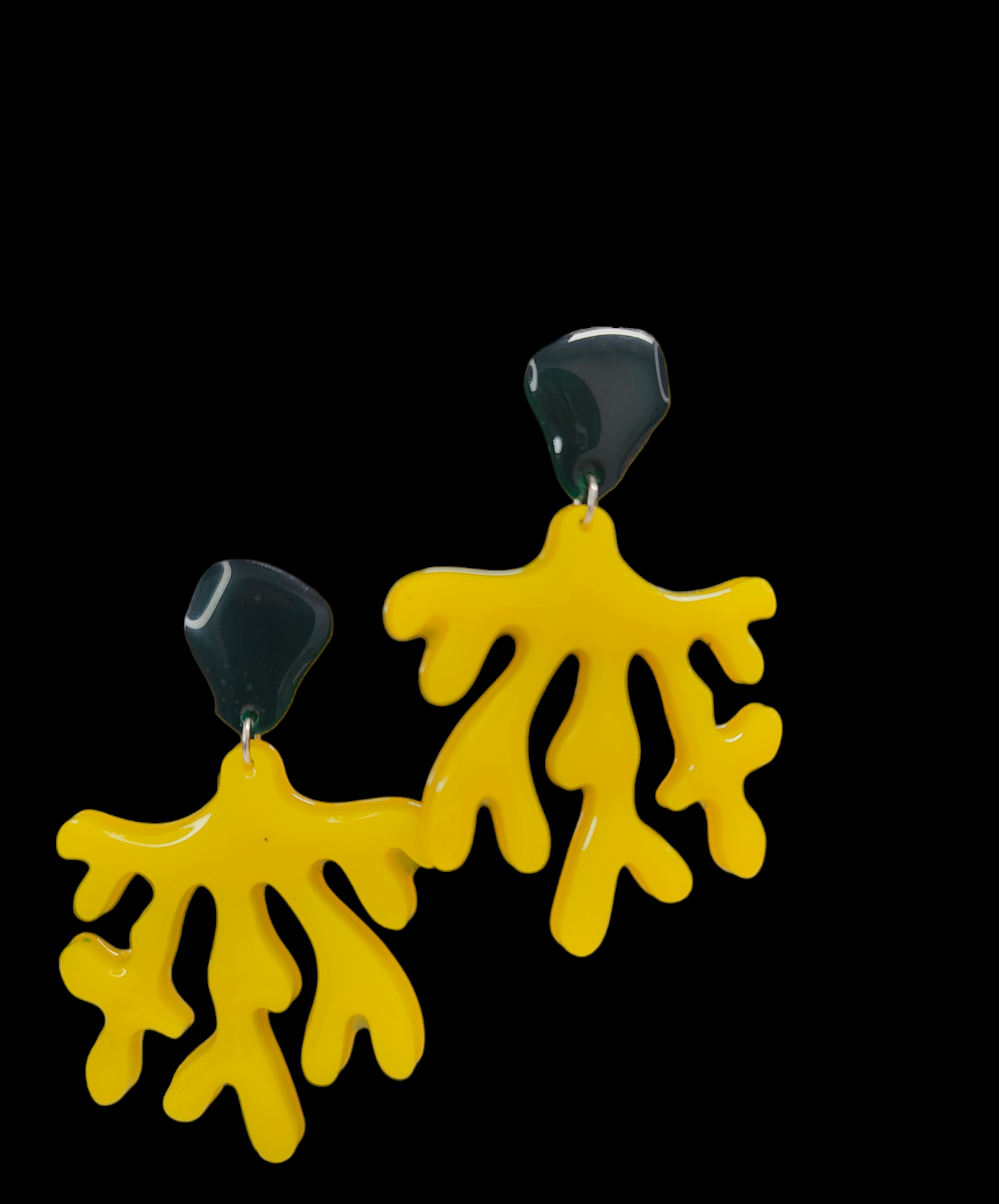 Pendientes coral