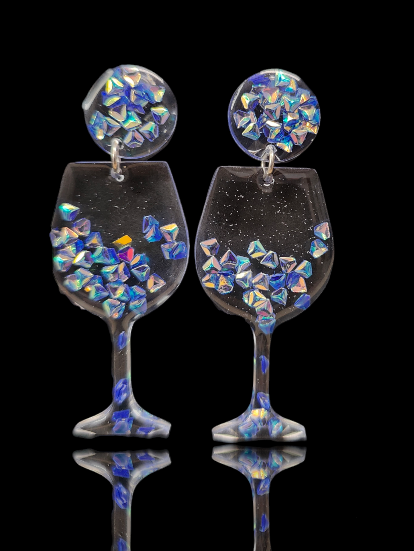 Pendientes copa de vino / GIN TONIC