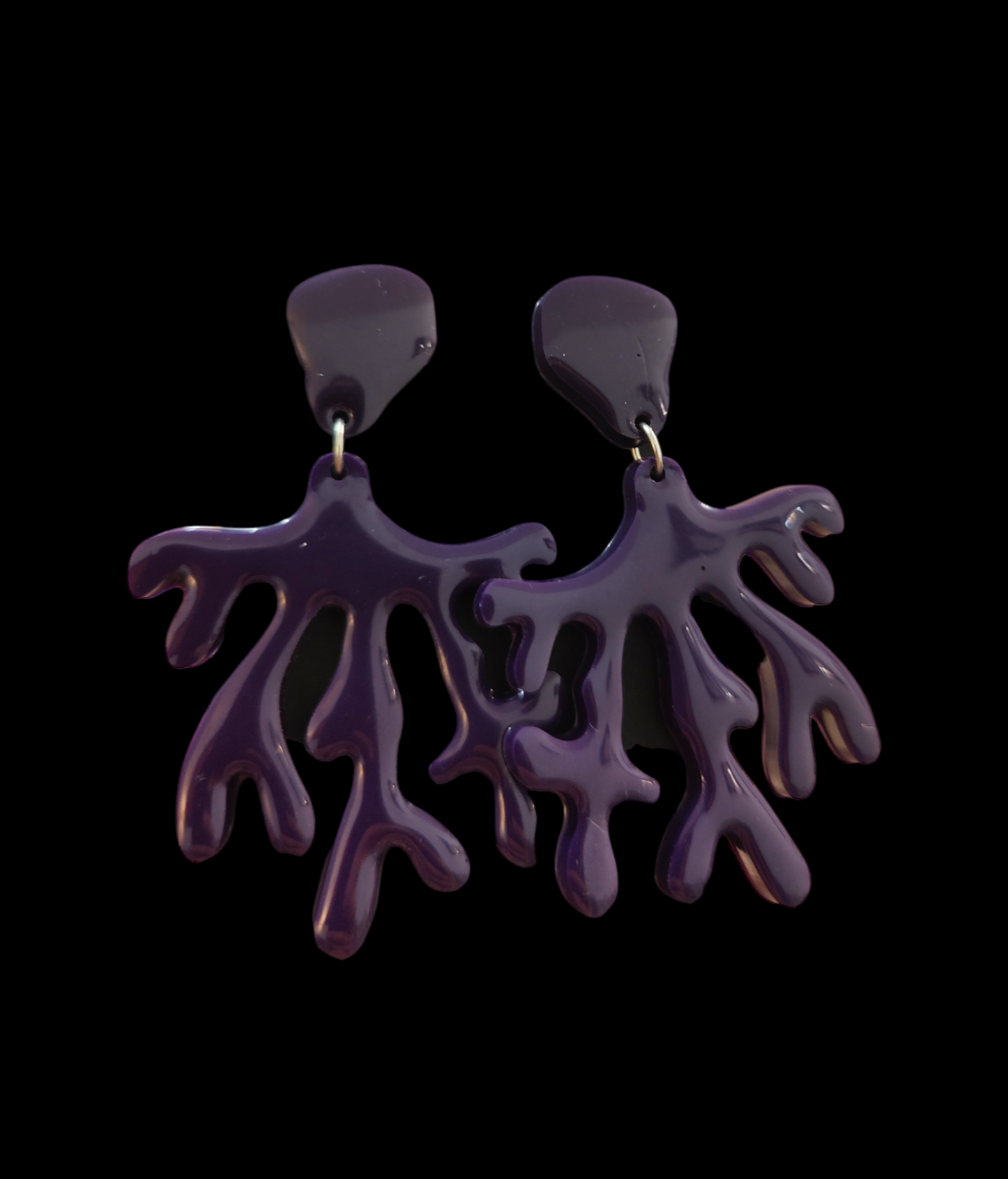 Pendientes coral